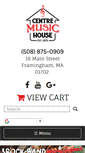 Mobile Screenshot of centremusic.com